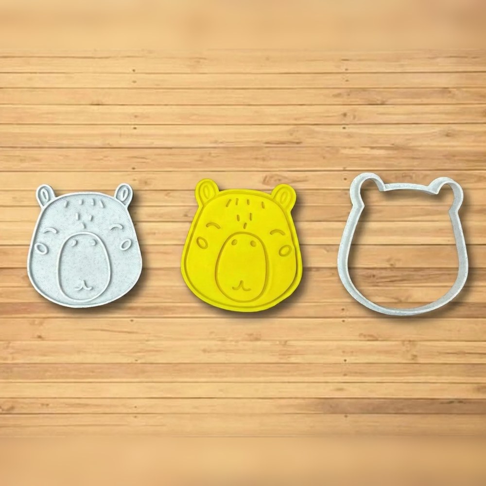 Bake Sales & Fundraisers & Baking With Kids - Capybara Cookie Cutter Set - 9 Cutters - Food-Safe Cookie Cutter - View 10