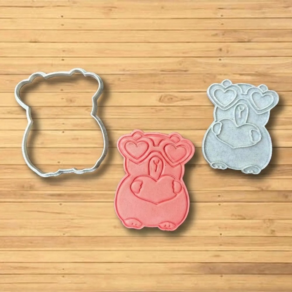 Bake Sales & Fundraisers & Baking With Kids - Capybara Cookie Cutter Set - 9 Cutters - Food-Safe Cookie Cutter - View 6