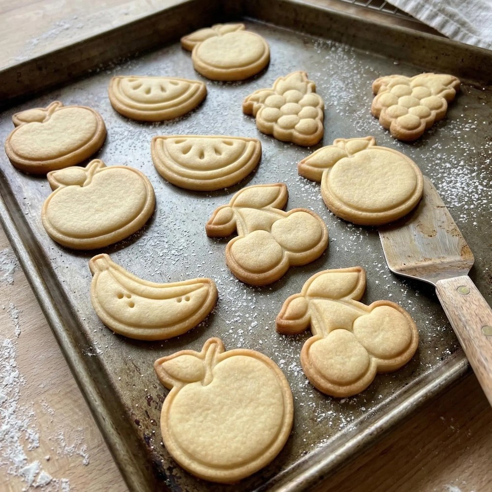 Bake Sales & Fundraisers & Baking With Kids - Fruit Cookie Cutter Set - 6 Cutters - Food-Safe Cookie Cutter - View 3
