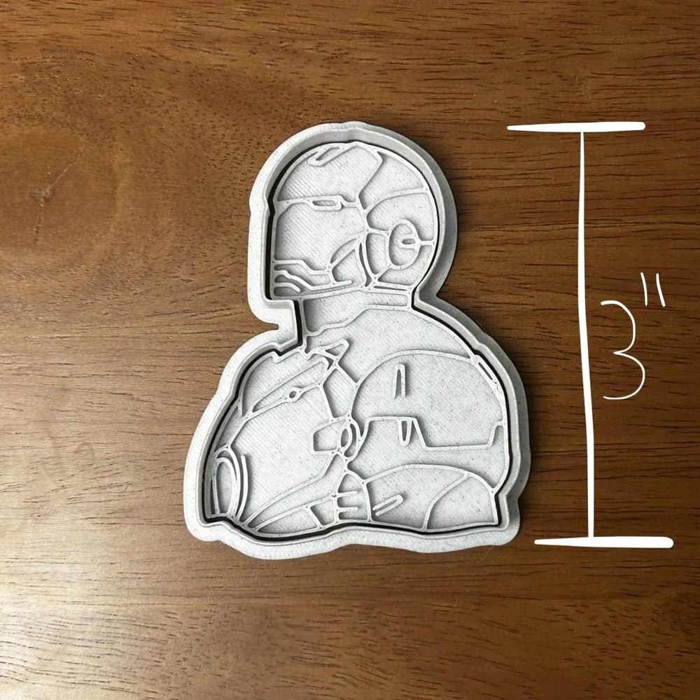 Birthday Parties & Gamer Parties - Iron Man Cookie Cutter Set - 5 Cutters - Food-Safe Cookie Cutter - View 2