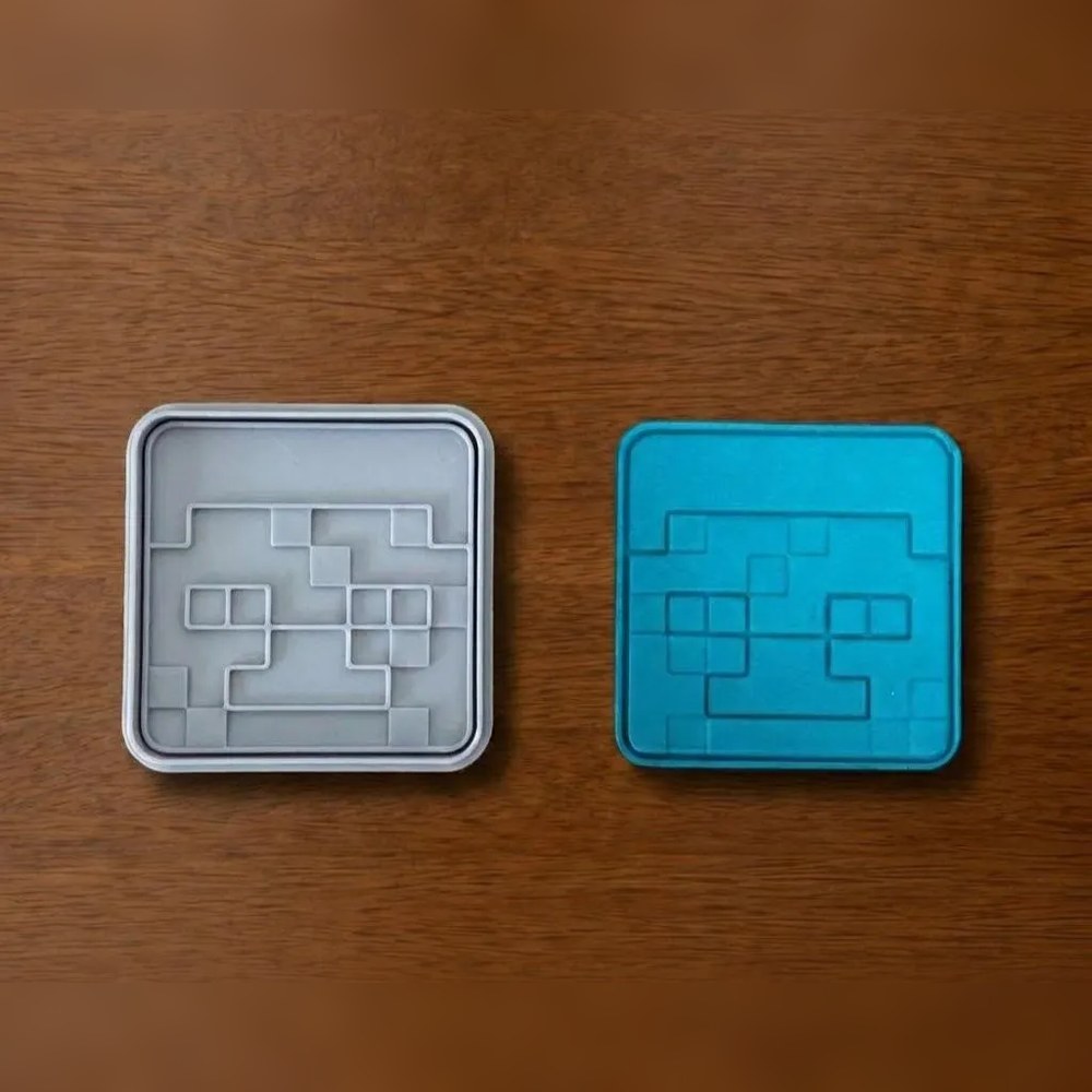 Bake Sales & Fundraisers & Birthday Parties - Minecraft Blocks & Tools Cookie Cutter Set - 7 Cutters - Food-Safe Cookie Cutter - View 6