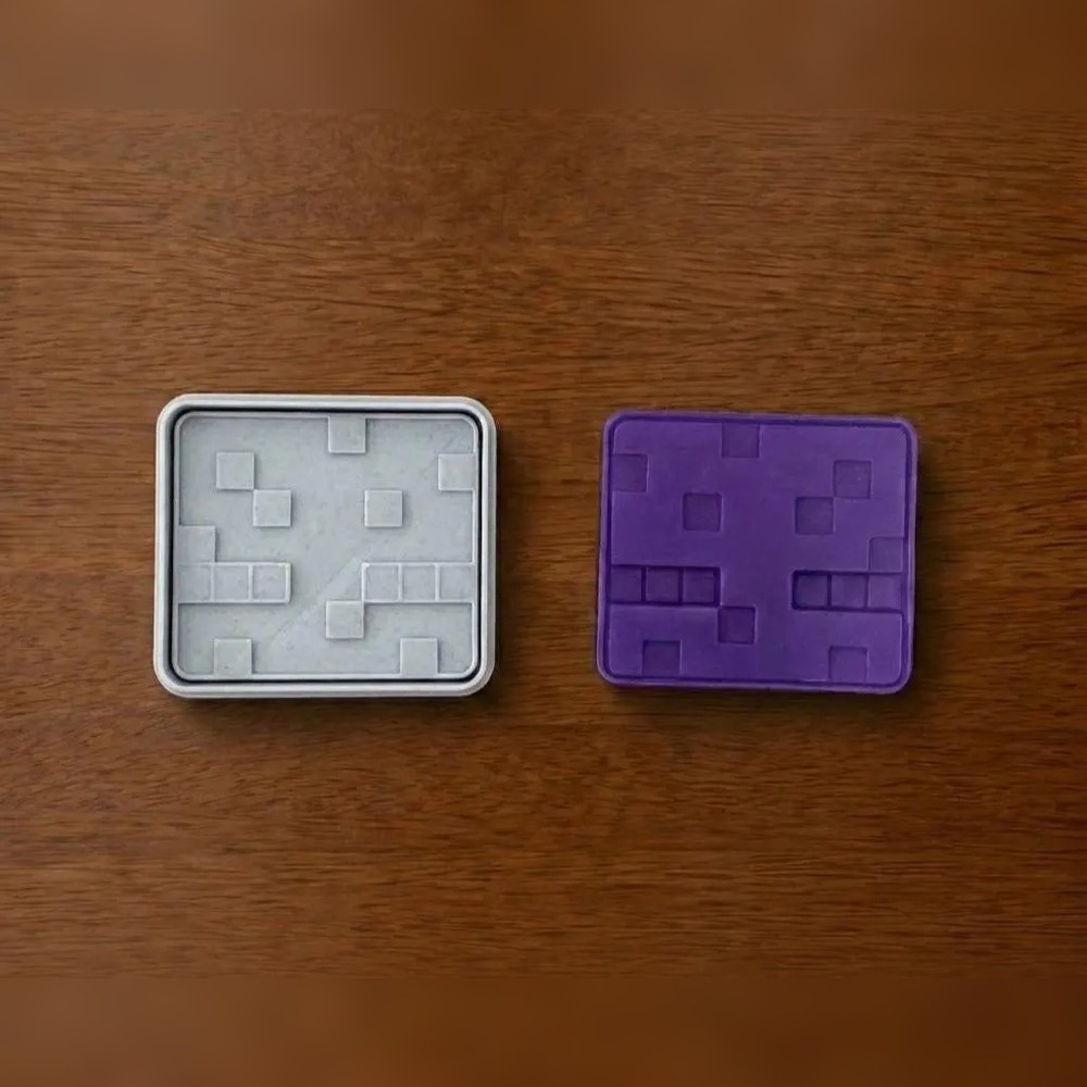 Bake Sales & Fundraisers & Birthday Parties - Minecraft Blocks & Tools Cookie Cutter Set - 7 Cutters - Food-Safe Cookie Cutter - View 7