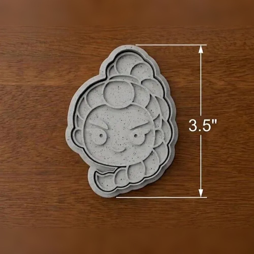 Baking With Kids & Birthday Parties - My Little Pony Faces Cookie Cutter Set - 6 Cutters - Food-Safe Cookie Cutter - View 5