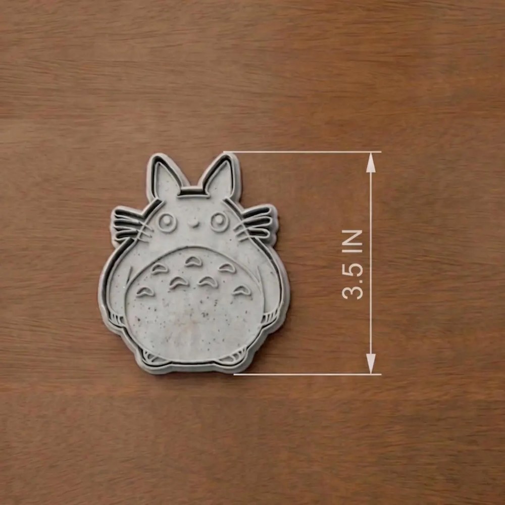Anime & Manga & Baking With Kids - My Neighbour Totoro Cookie Cutter Set - 6 Cutters - Food-Safe Cookie Cutter - View 4
