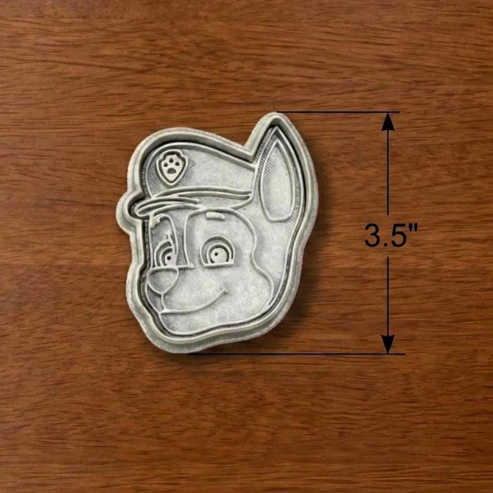 Baking With Kids & Birthday Parties - Paw Patrol Faces Cookie Cutter Set - 8 Cutters - Food-Safe Cookie Cutter - View 6