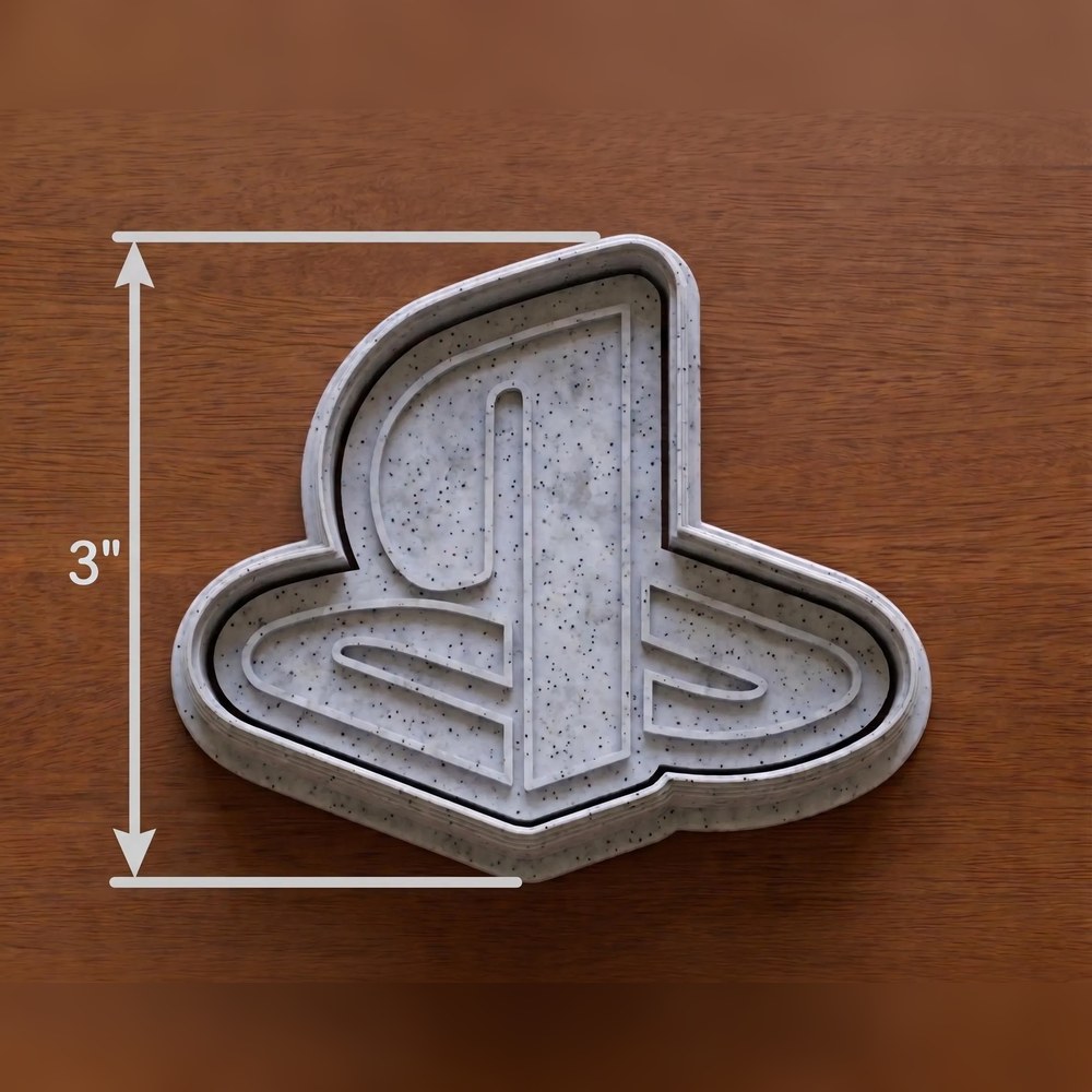 Birthday Parties & Gamer Parties - PlayStation Cookie Cutter Set - 6 Cutters - Food-Safe Cookie Cutter - View 3
