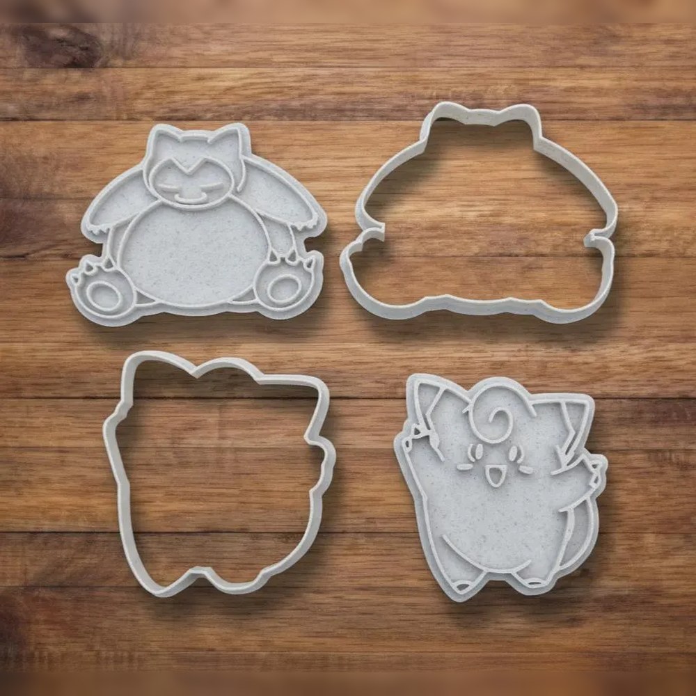 Birthday Parties & Gamer Parties - Pokemon Kanto Cookie Cutter Set - 11 Cutters - Food-Safe Cookie Cutter - View 4