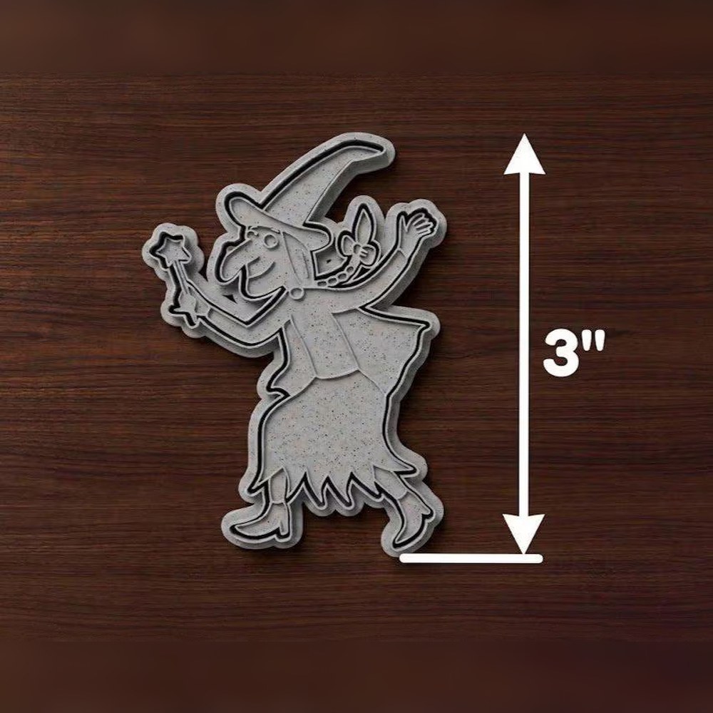 Bake Sales & Fundraisers & Baking With Kids - Room on the Broom Cookie Cutter Set - 6 Cutters - Food-Safe Cookie Cutter - View 2