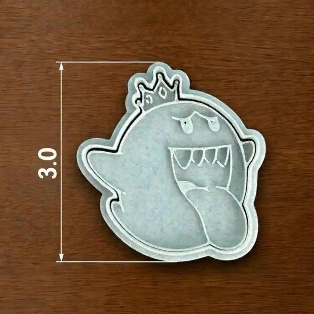 Birthday Parties & Gamer Parties - Super Mario Boo Cookie Cutter Set - 5 Cutters - Food-Safe Cookie Cutter - View 4