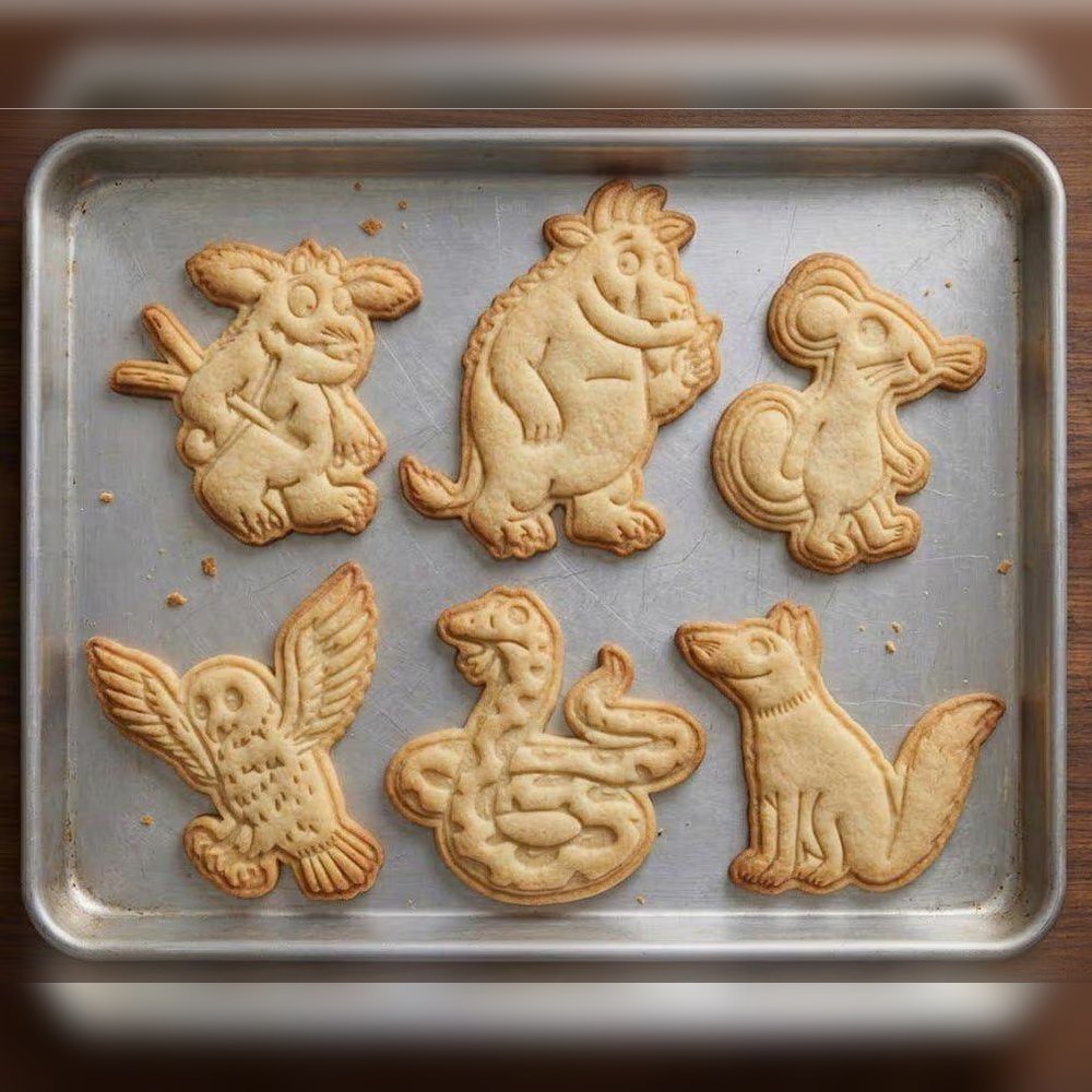 Bake Sales & Fundraisers & Baking With Kids - The Gruffalo Cookie Cutter Set - 6 Cutters - Bestselling Cookie Cutter