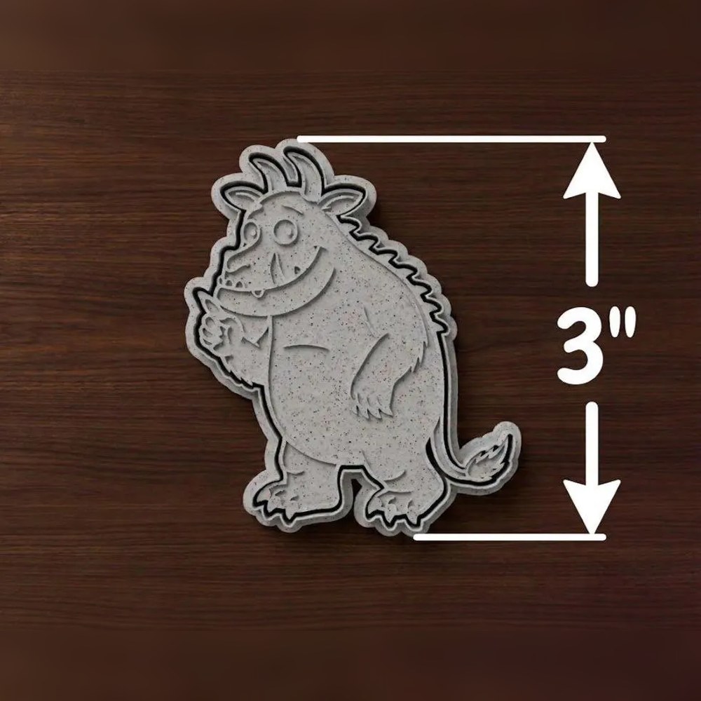 Bake Sales & Fundraisers & Baking With Kids - The Gruffalo Cookie Cutter Set - 6 Cutters - Food-Safe Cookie Cutter - View 4