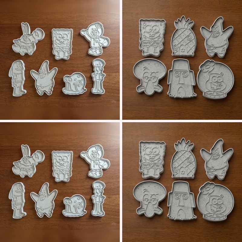SpongeBob SquarePants cookie cutters