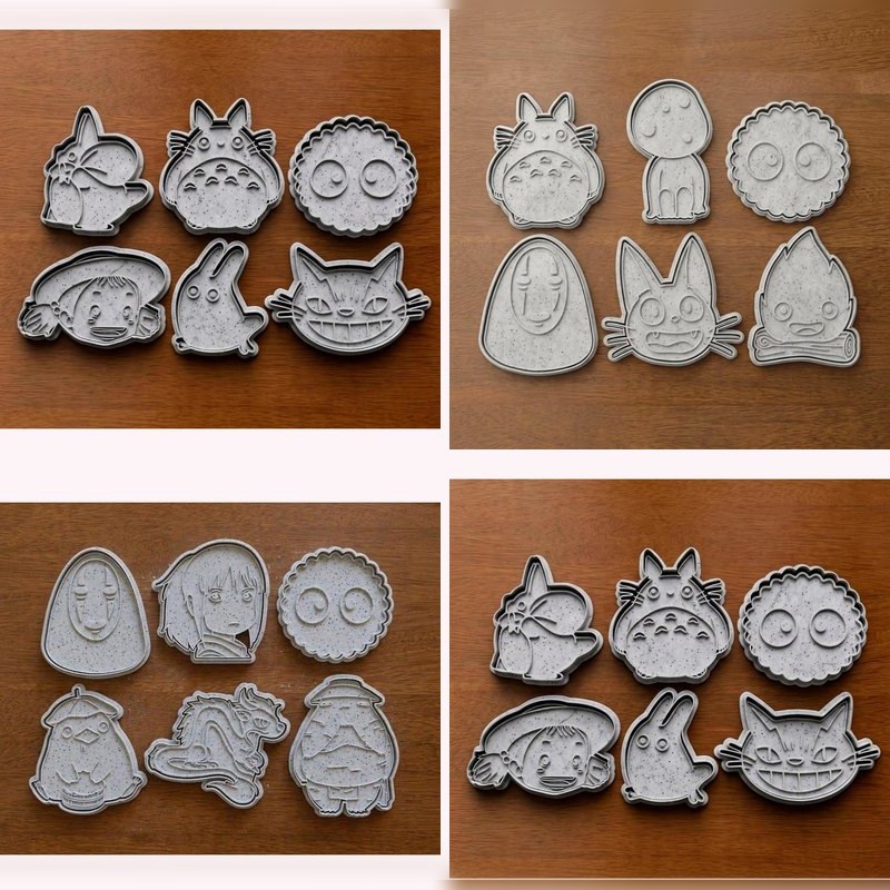 Studio Ghibli cookie cutters